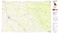 1984 Map of West Plains, MO — High-Res | Pastmaps